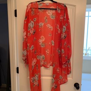 Floral Kimono Women’s Plus